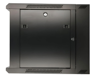 Extralink Szafka wisząca rack 6U 600x600 czarna dwusekcyjna EX.12929 - 1323213 - zdjęcie 5